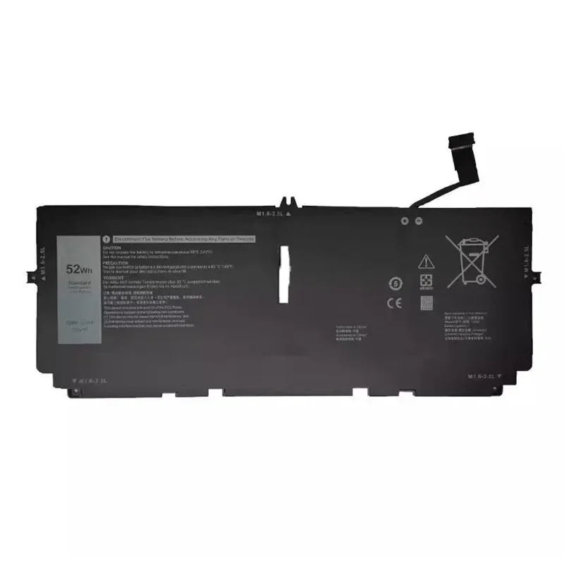 Аккумулятор для ноутбука Dell XPS 13 7 6 9300 9310 9380 Series P117G P117G001 P117G002 2xxfw FP86V WN0N0