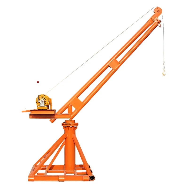 Поворотный кран с поворотом на 360 градусов 100-1000 кг наружный маленький мини-кран