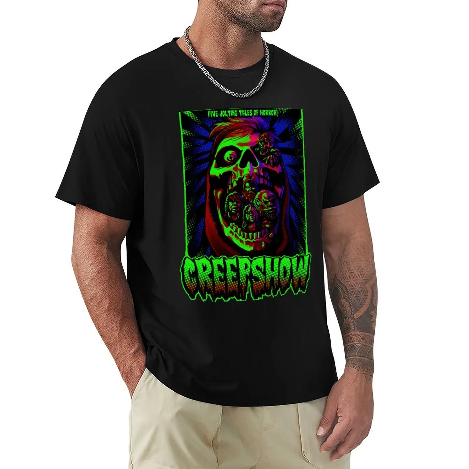 Фото Футболка Creepshow «Пять ужасающих историй» для активного отдыха и спорта для мужчин №1