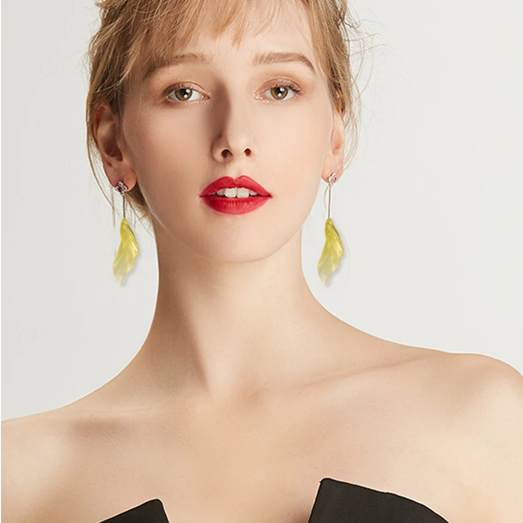 

10 шт., искусственные листья из смолы