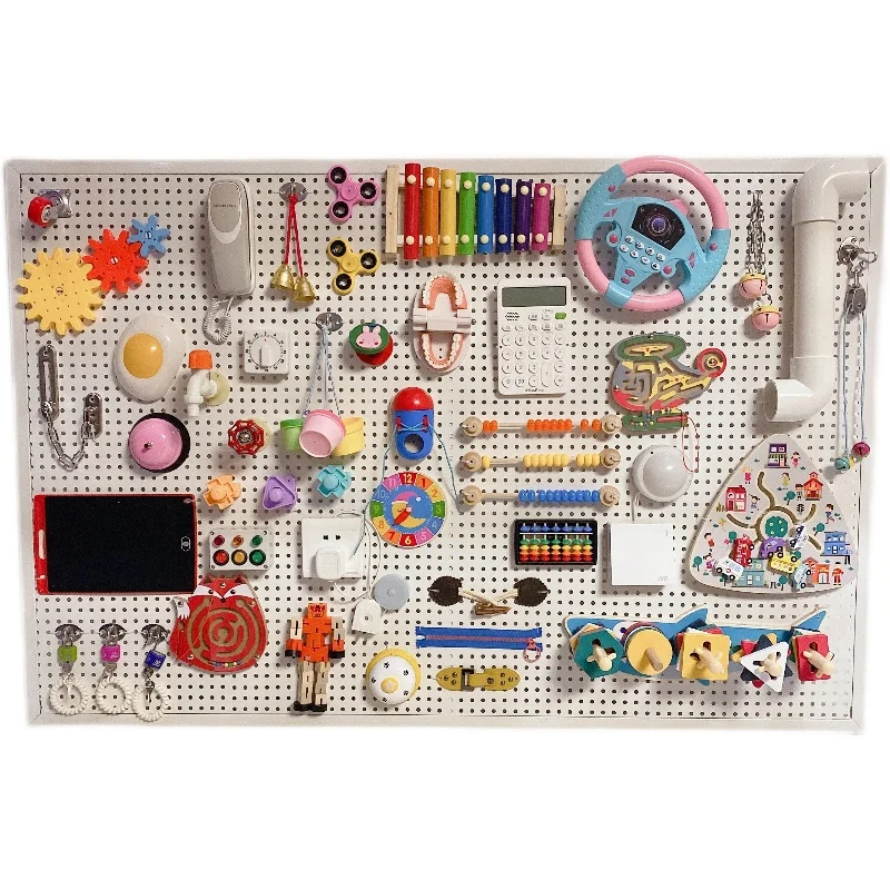 Детская самодельная плотная доска Монтессори, аксессуары «сделай сам», игрушечные доски с отверстиями, доска для раннего развития, обучающая игрушка Детская самодельная плотная доска Монтессори, аксессуары «сделай сам», игрушечные доски с отверстиями, доска для раннего развития, обучающая игрушка