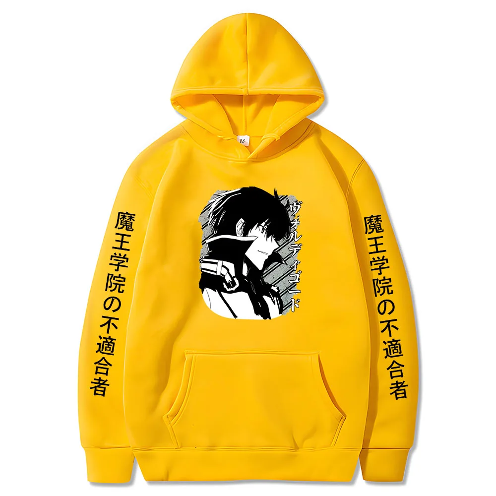 

The Misfit of Demon King Academy Anos Voldigoad Kawaii/Cute Anime Hoodies Harajuku Casual Sweatshirts Manga Boys/girls Clothes