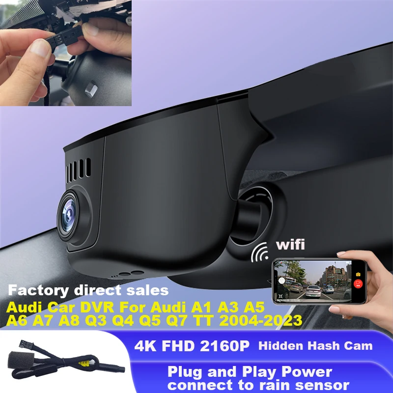 Dual Lens Easy Installation For Audi A1 A3 A4 A5 A6 A7 A8 Q2 Q3 Q5 Q7
