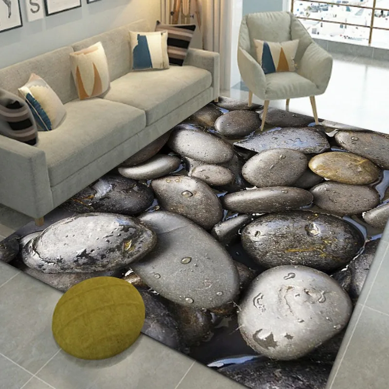 

Современный домашний коврик LUOLAL 200x300 для гостиной, напольный 3D коврик с простым камнем, напольный коврик для чайного столика, Хрустальный ба...