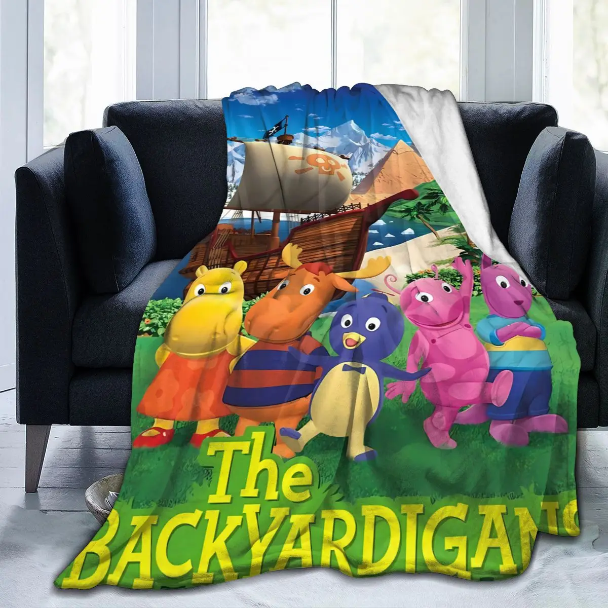 Плакат Backyardigans ультра-мягкое Флисовое одеяло