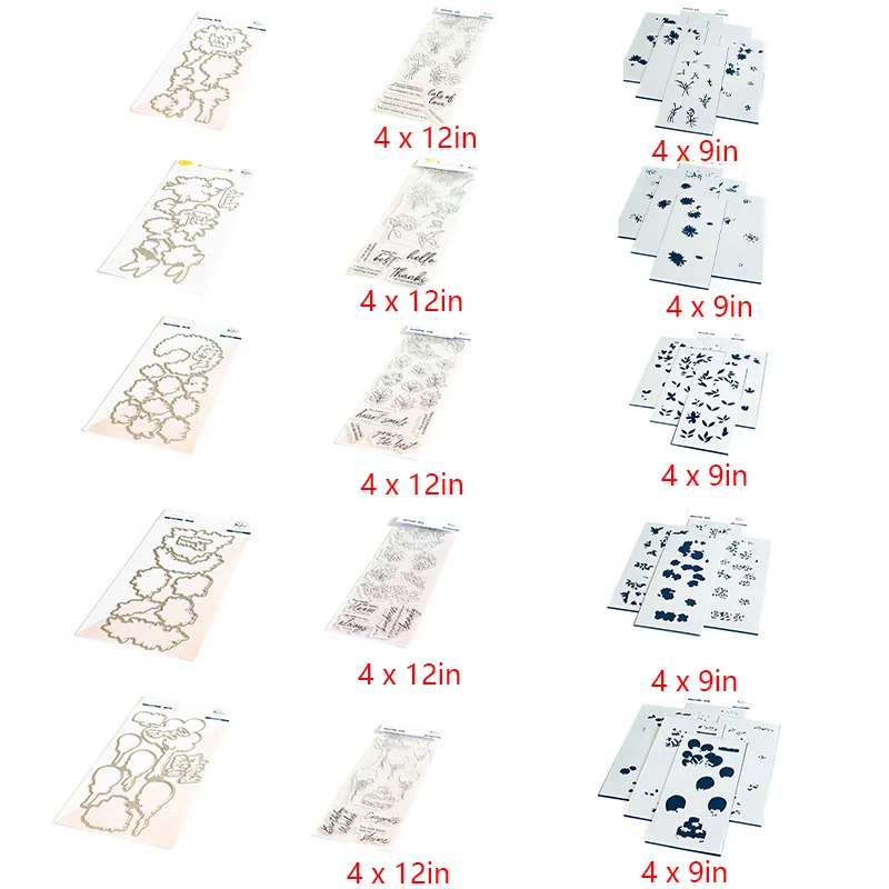 

Celebrate Washi Set Cutting Dies Stamps Stencil Scrapbook Diary Decoration Stencil Embossing Template DIY Greeting Card Handmade