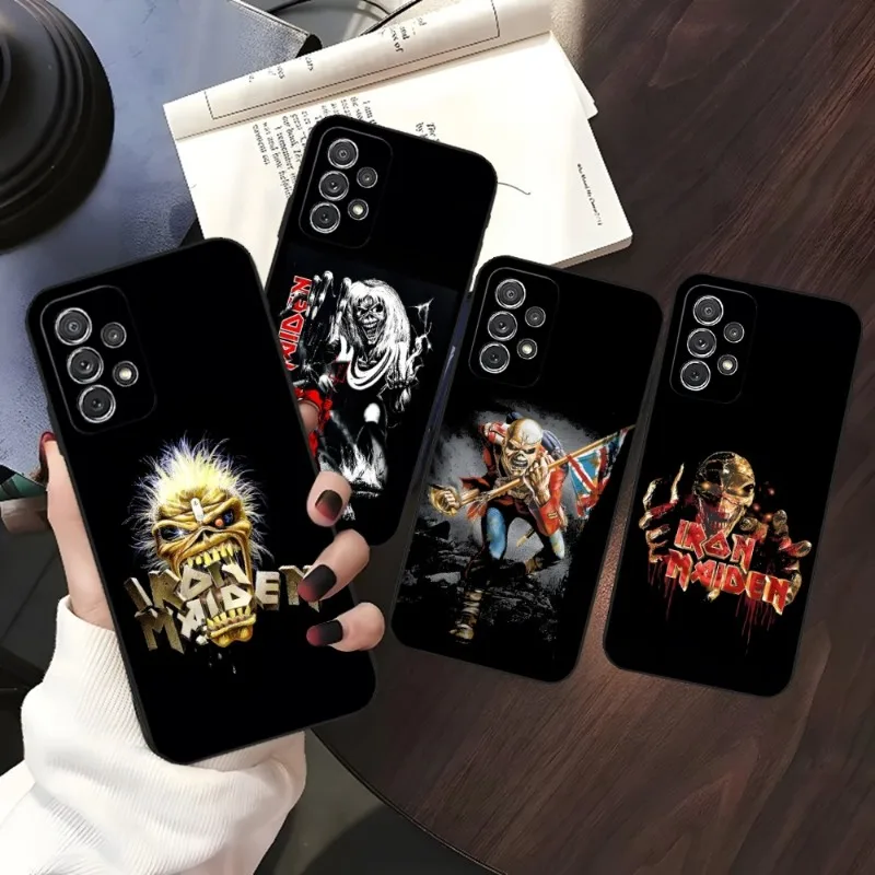 Чехол Iron Maiden для Samsung Galaxy S30 S23 S22 S21 S20 Ultra Fe S10 S9 Note 20 10 Pro Plus