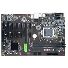 Новая материнская плата B250 BTC для майнера 12 PCI-E16X, графическая карта LGA 1151 DDR4 SATA3.0, поддержка VGA DVI для майнера