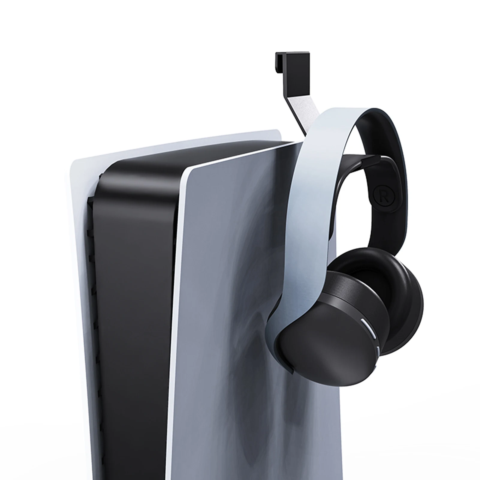 Крепление для наушников и контроллера на стену для консоли PlayStation 5.