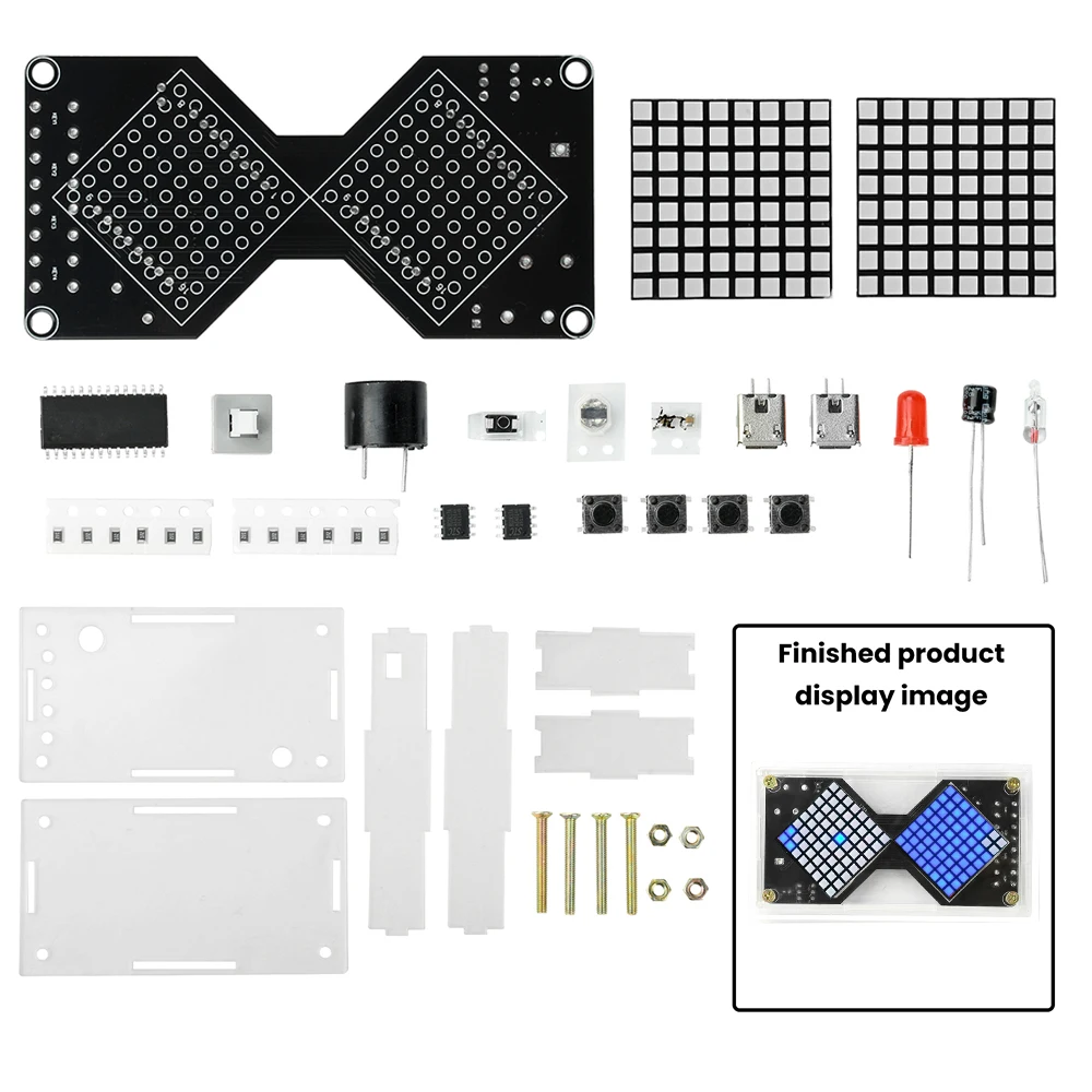 

DIY Цифровой Таймер Песочные Часы Кибер Стиль