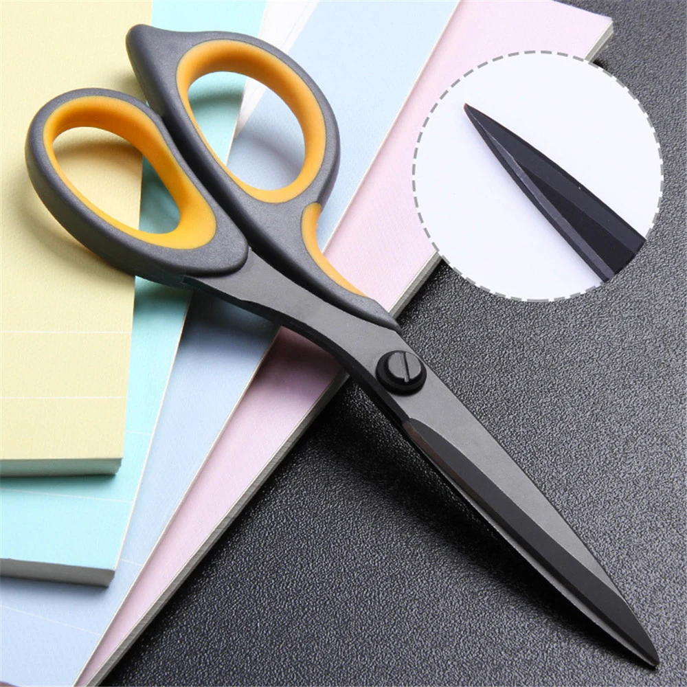 

Stainless Steel Anti Rust Scissors Home Office Paper Cutter Sharp Tailoring Scissors Envelope Box Cutting Tools Office Supplies