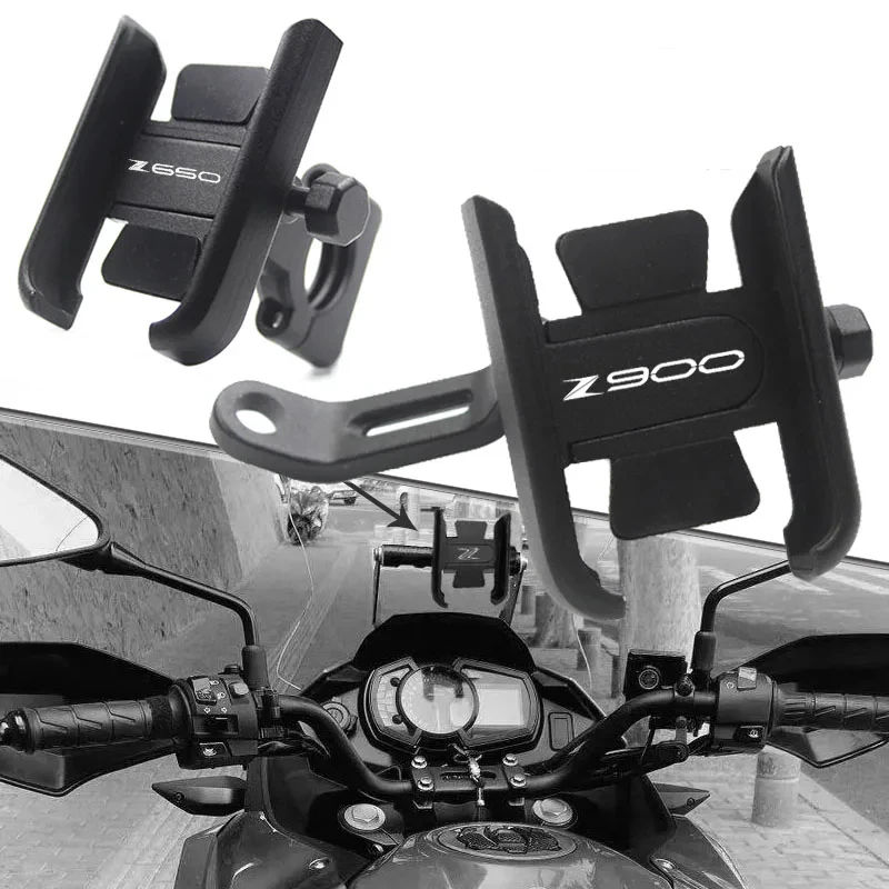 Держатель для руля мотоцикла CNC подставка GPS Z650 Z900 Z900RS Z 650 900 900RS 2017-2024