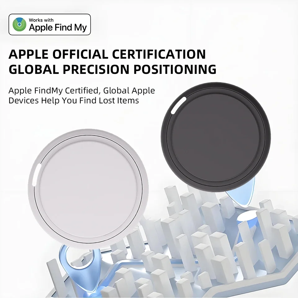 Фото CD Smart Tag Мини-трекер для iOS, локатор для поиска автомобиля, домашних животных, детей, пожилых людей, кошелька, багажа, с функцией отслеживания и сигнализацией против потери. №1