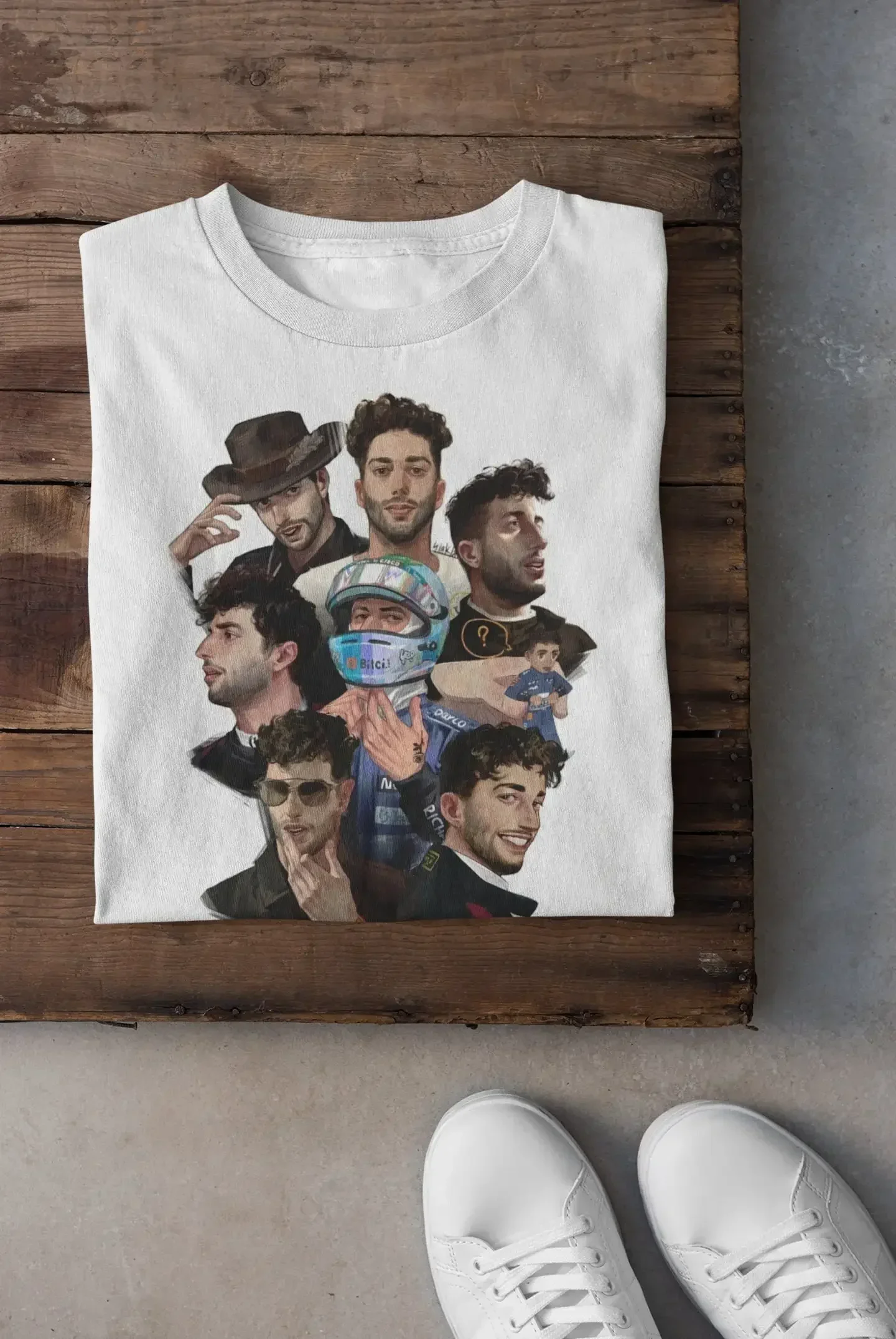 Фото Футболка Daniel Ricciardo Dr3 Race Gp Sweat Driver Fan №1