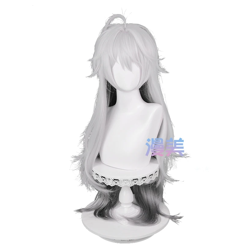 Игра Arknights Lappland The Decadenza парик для косплея волосы белый с длинными волосами
