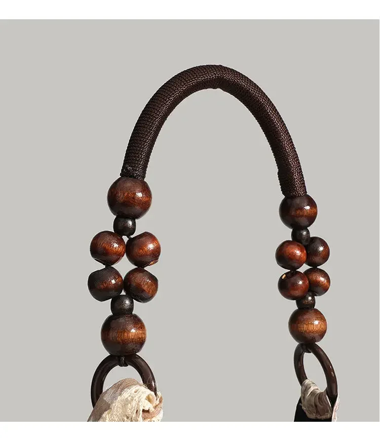 Большая вместительная сумка-тоут премиум-класса на одно плечо винтажная нишевая