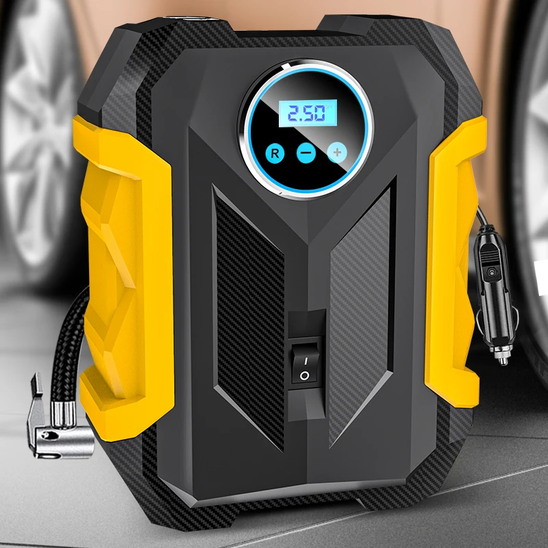 Pump Air Pump For Auto Car Motorcycles Bicycles Dc 12 Volt L