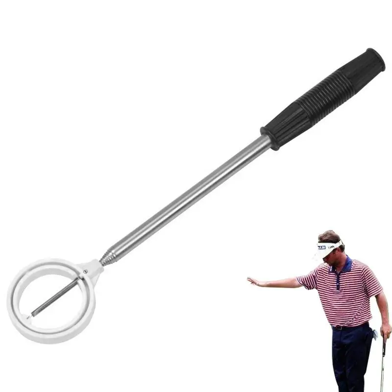 

Golf Ball Retriever Telescopic Stainless Golf Ball Retrievers For Putter 8 Sections Retractable Golf Picker Golf Ball Catcher
