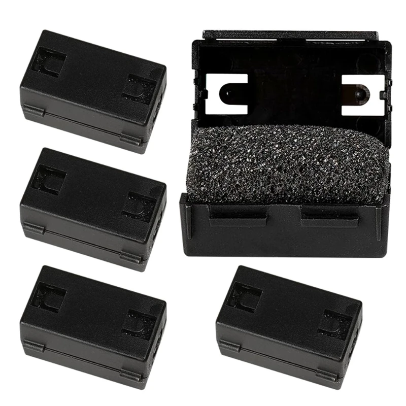 

5Pcs 3D Printer 1.75mm Filament Filters Rectangle Cleaner Block Antistatic Dust Cleaner Anti-dust Cleaner Block