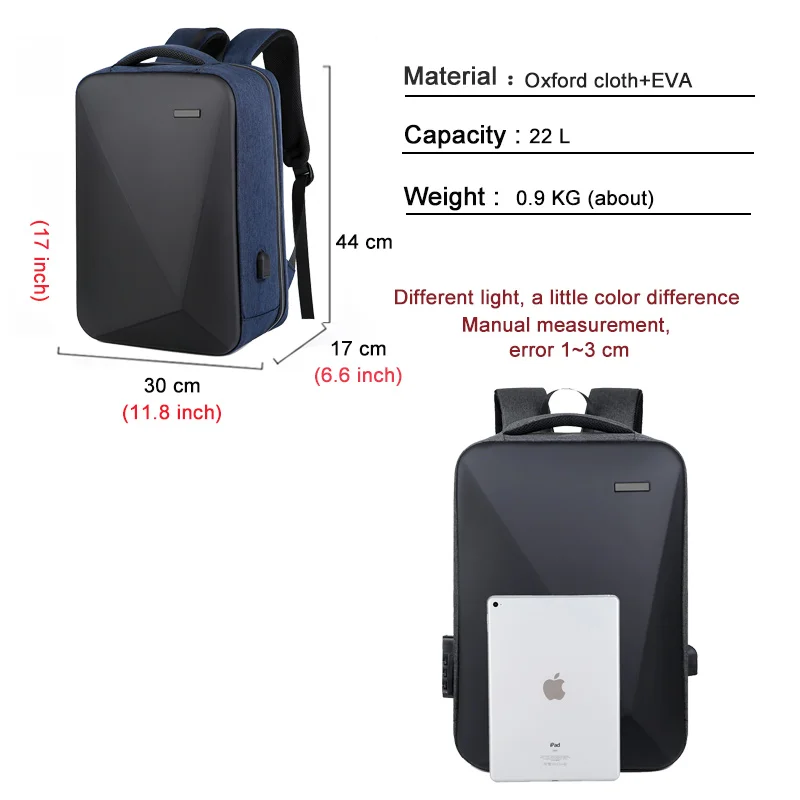 Роскошный брендовый рюкзак для мужчин новая мода USB15.6 ноутбука женский простой