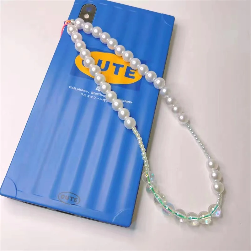 Pearl Premium Key Chain Ladies Fashion Cute Romantic Vintage Keychain Charm Korea 90s Aesthetic Phone Chain Decoration Gift New