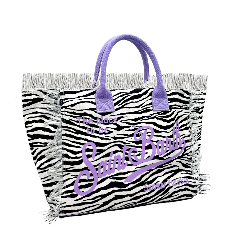 Осенне-зимняя новинка от SAINT BARTH Женская вместительная Повседневная Холщовая