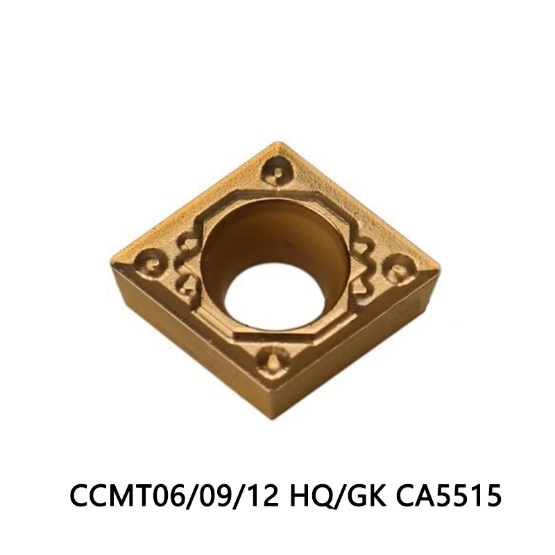 

Cutter Blade Insert CCMT 060204 09T304 CCMT060204GK CCMT09T304HQ CCMT120408GK GK HQ CA5515 Original Carbide Turning Tool Cutting