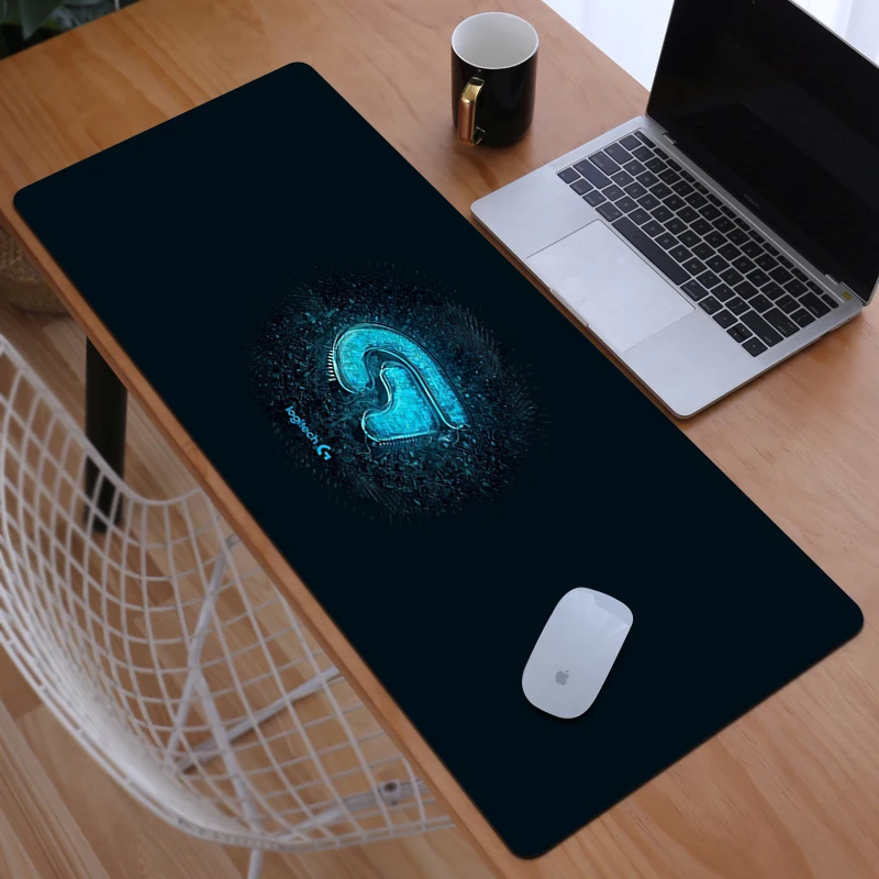 

Mause Pad Gamer Pc Accessories Logicool Logo Mouse Mats Gaming Laptops Large Carpet Keyboard Mat Desk Mousepad