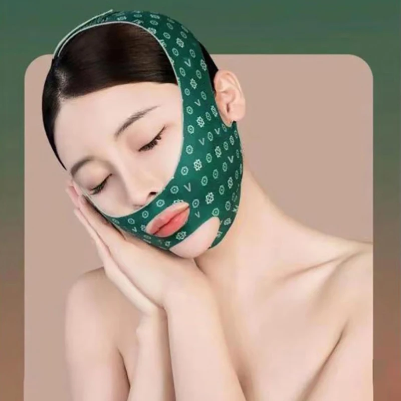 Инструмент против храпа маска для сна V-образная лица пояс похудения закрывающий