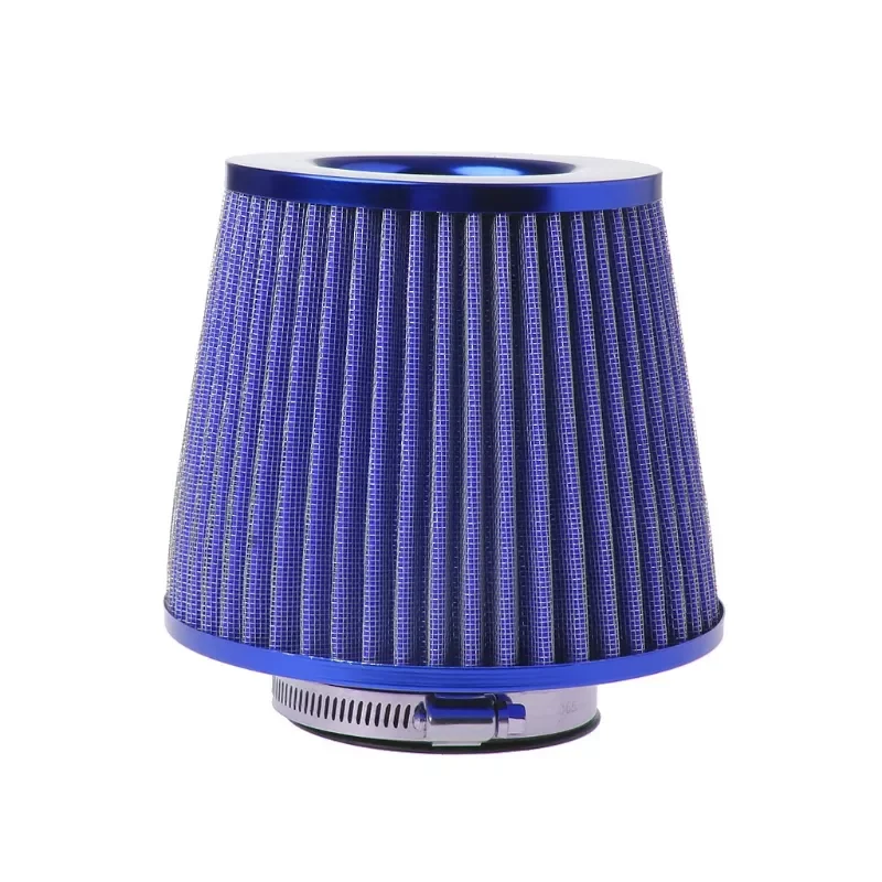 

Vehicle Air Intake Chrome Open Top Cone Air Filter Breather 3" Inlet