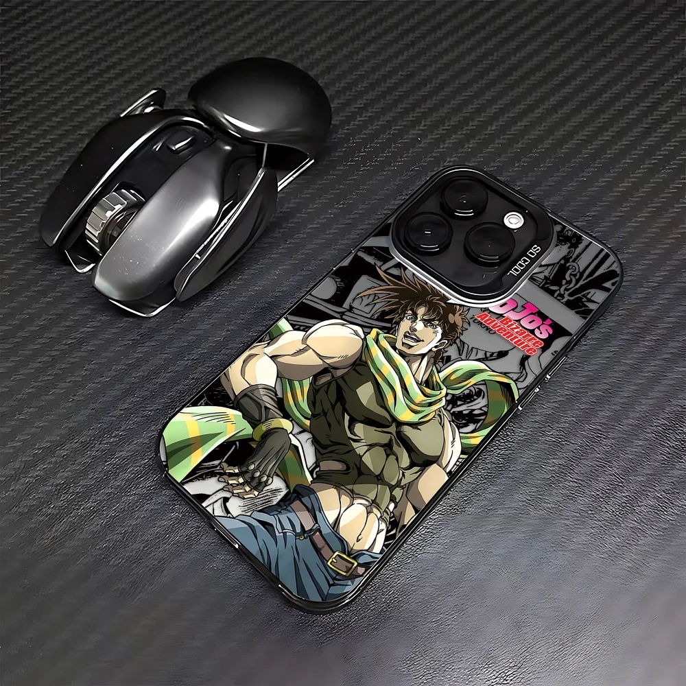 Крутой чехол для телефона J-Jojo Bizarre Adventures для iPhone 17, 17e, 16e, 16, 15, 14, 13, 12, 11 mini, Pro, Max, Plus, матовая задняя крышка с защитой от падений (art.: 3920dbeedb303) - 3920dbeedb303