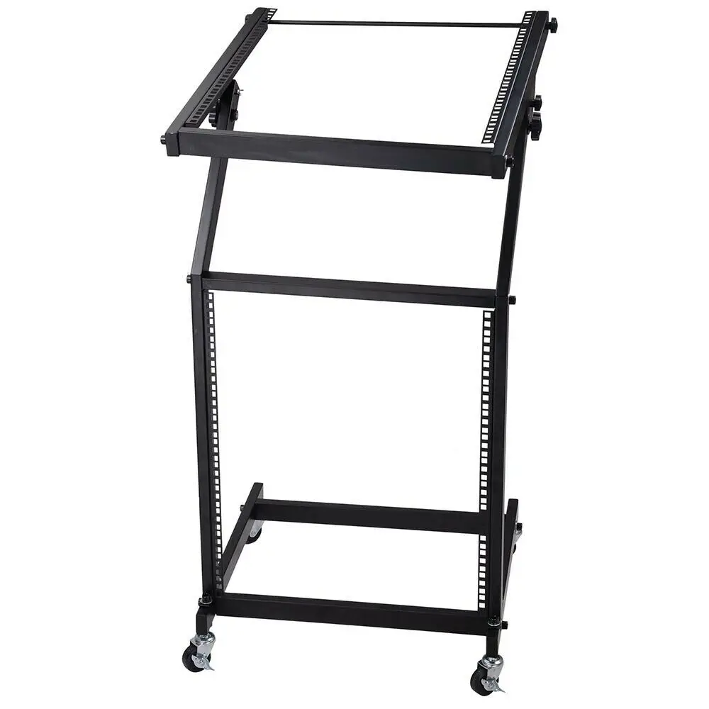 

DJ Mixer Stand Equipped with 4 Swivel Wheels 58.2 X 53.2 CM
