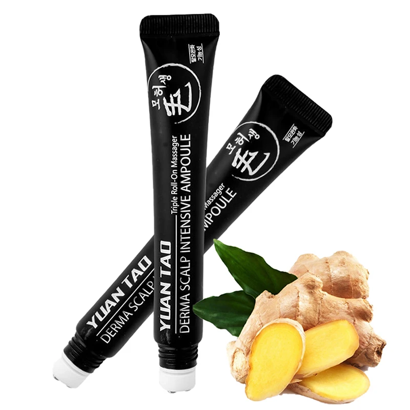 

Сыворотка для роста волос, тройной роликовый массажер, быстрое восстановление линии волос, против выпадения волос, продукты для роста волос