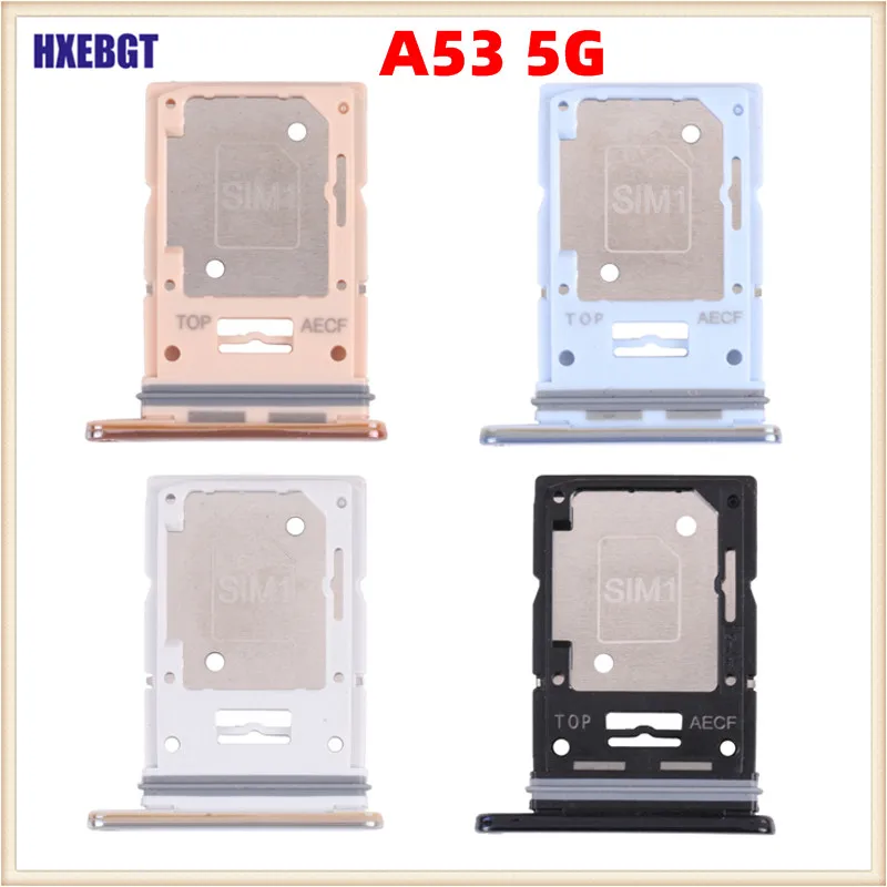 

Новинка для Samsung Galaxy A53 5G держатель слота для двух SIM-карт адаптер гнездо A536 запасные части для смартфонов