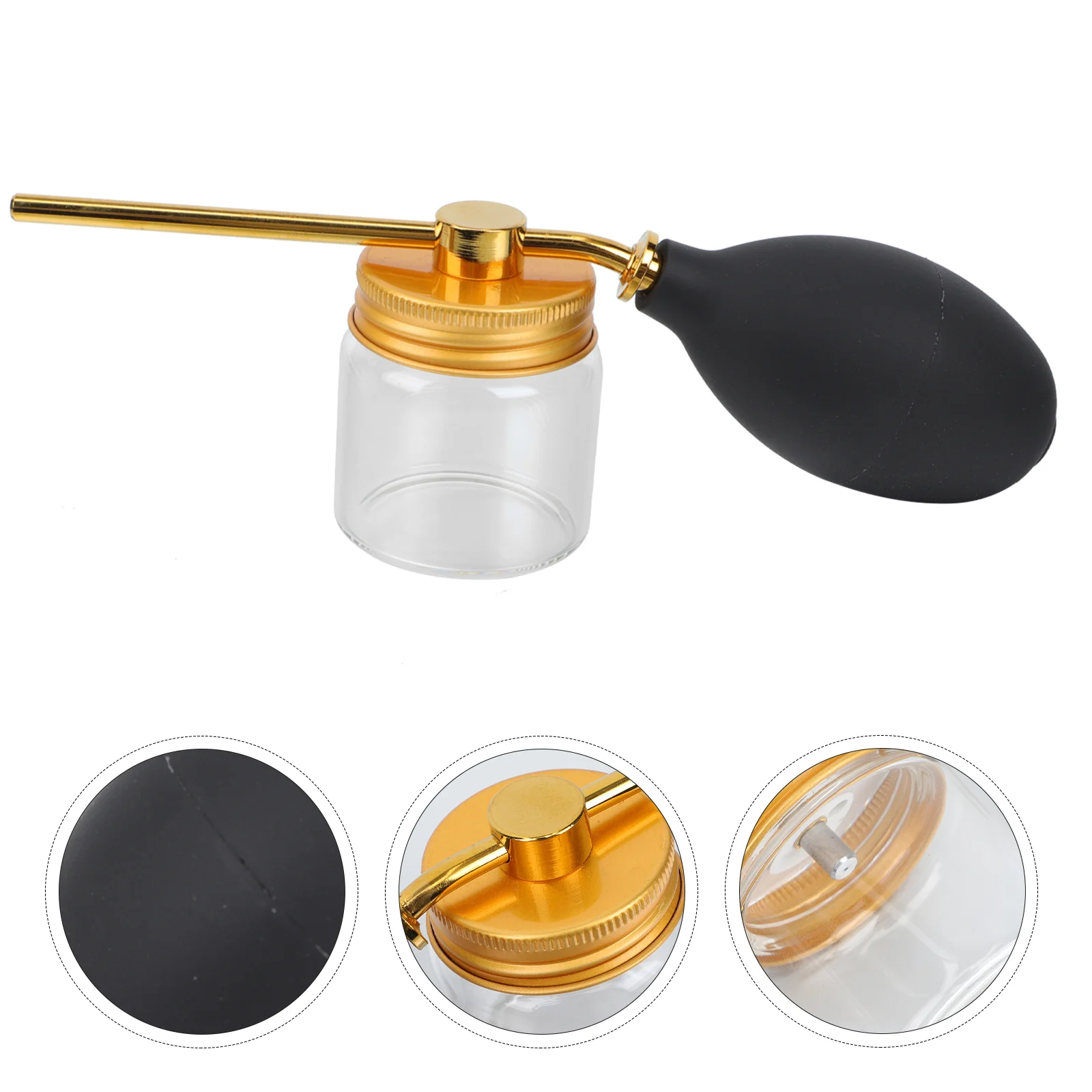 

Hair Fiber Gasbag Bottle Hair Building Powder Applicator Hairdressing Tool