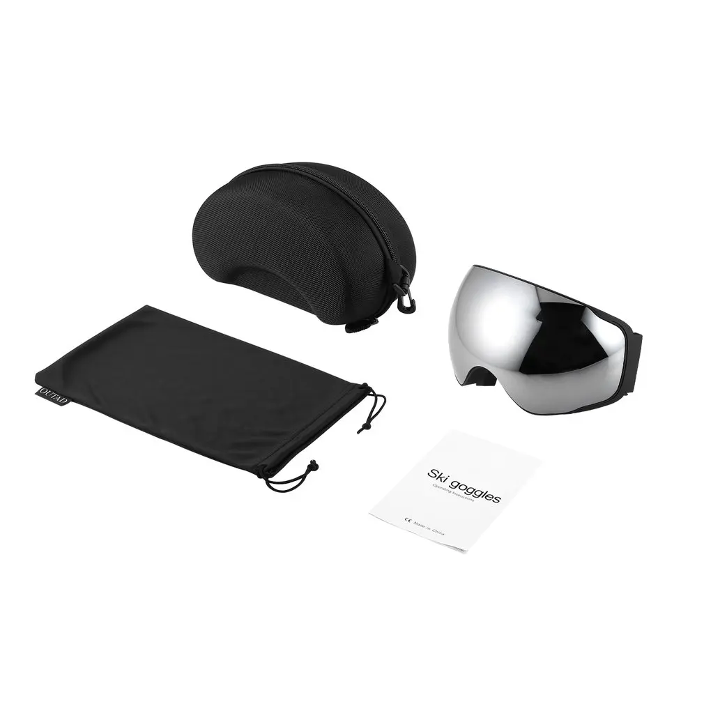 

Outad Double Layers Ski Goggles Uv Anti-Fog Protection Ski Mask Glasses Eyewear Skiing Outdoor Sports Skating Skiing Goggles