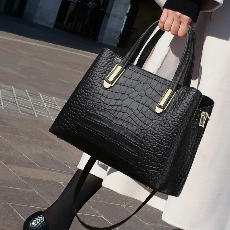 Women's Large-capacity Handbag  Fashion Shoulder Strap Handbagsblack Shoulder Bag Bags for Women 2022 New Luxury Handbags