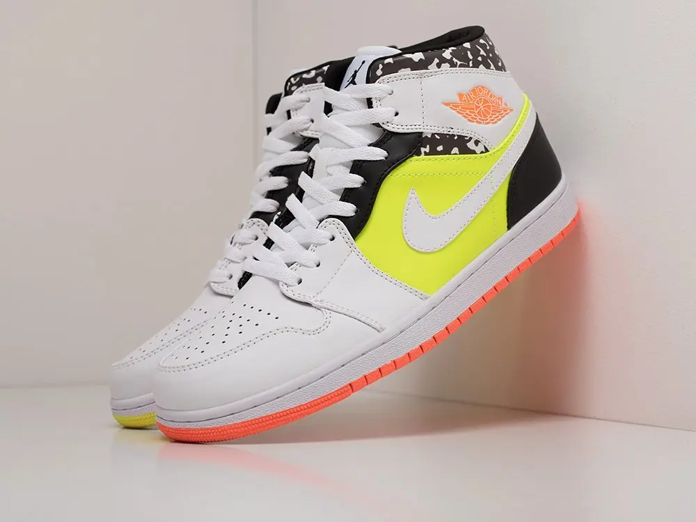 Кроссовки Nike Air Jordan 1 Белый Демисезон Мужской | Обувь