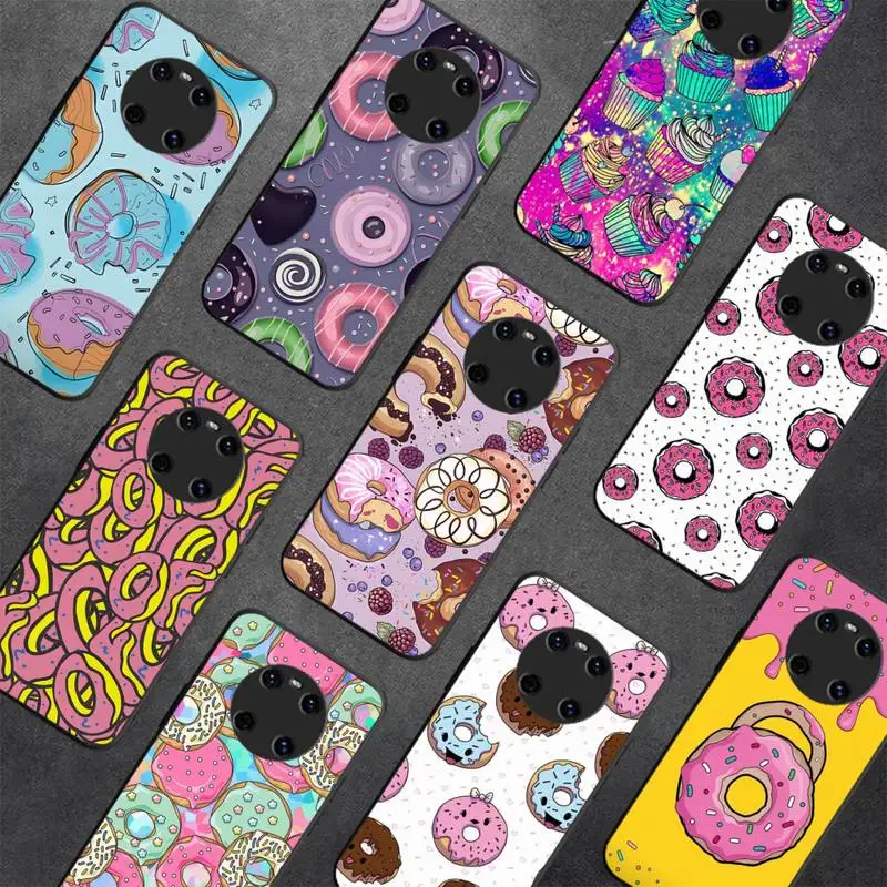 

sweet donut Phone Case For Huawei Y 5 Y62019 Y52018 Y92019 Luxury funda case for 9prime2019