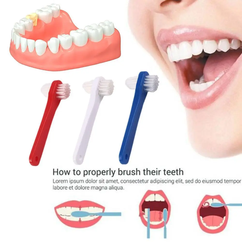 

Щетка для зубных протезов невидимые зубные скобы, чистящая щетка, Ортодонтическая зубная щетка, аксессуары для ухода за зубами