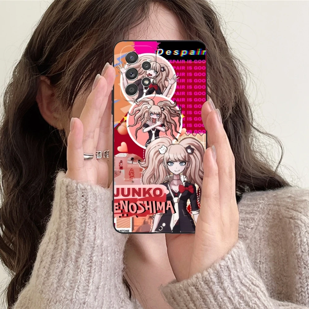 Чехол для сотового телефона джунко эношима Danganronpa Samsung Galaxy Note 20 10 Plus Ультрачерный
