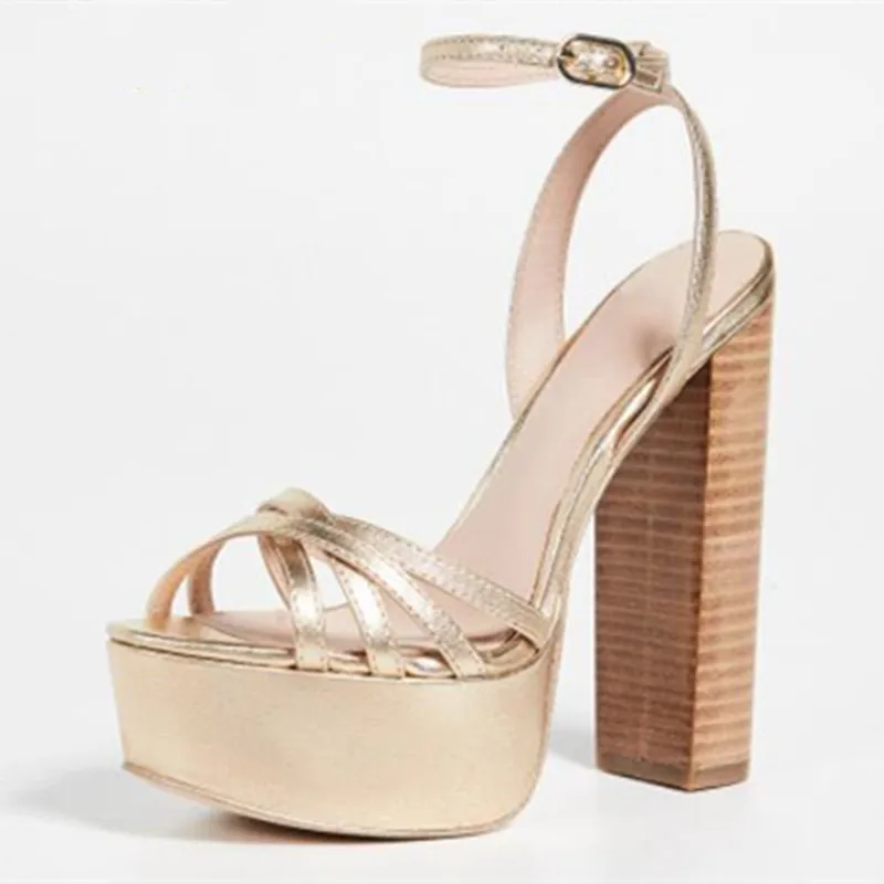 

Обувь SHOFOO, Модные женские сандалии на высоком каблуке. Летняя женская обувь. Каблук высотой около 15 см. Туфли на платформе с квадратным каблу...