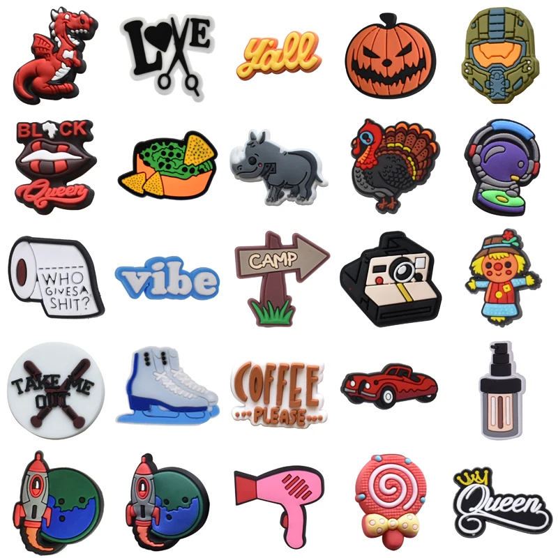 

Packs Kids Shoe Charms Shoes Accessories Men Women Charm Para Pins Boy Gifts Girl Decorations for Crocs Set Jeans Wholesale Bulk