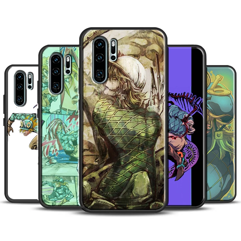 Diego Brando JoJo's Bizarre Case For Huawei P20 P30 P40 Pro Nova 5T 9 P Smart Z 2021 Coque For Honor 50 Lite 10i 9X