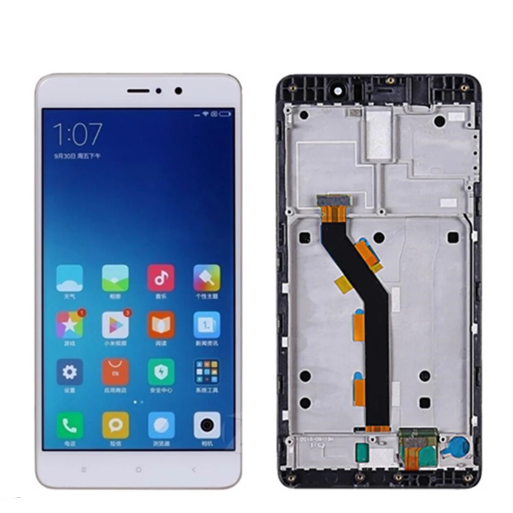 5 7 для Xiaomi Mi 5S Plus 2016070 ЖК-дисплей сенсорный экран с рамкой в сборе замена Mi5S LCD и