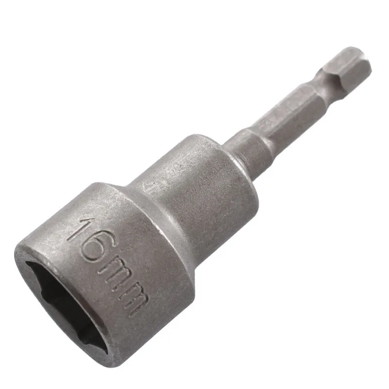 Ударная головка 6 мм-19 мм Магнитная отвертка для гаек Набор насадок дрели 1/4 дюйма