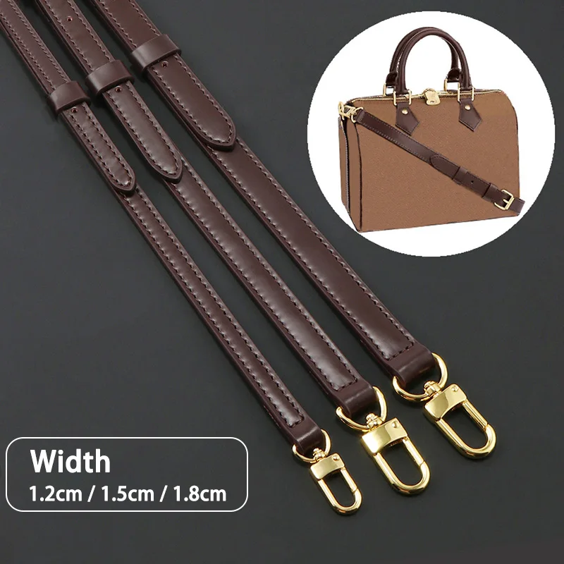 Роскошные регулируемые ремешки через плечо из натуральной кожи