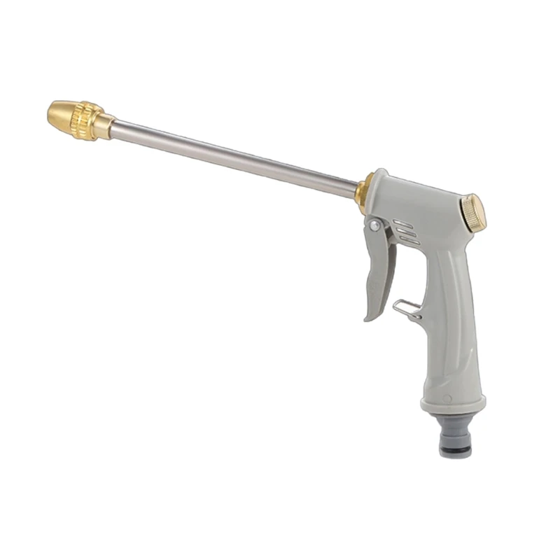 

Stainless High Pressure Water Hose Nozzle Flexible Long Nozzle for Home, Car, Lawn, Garden Cleaning Watering Drop Shipping