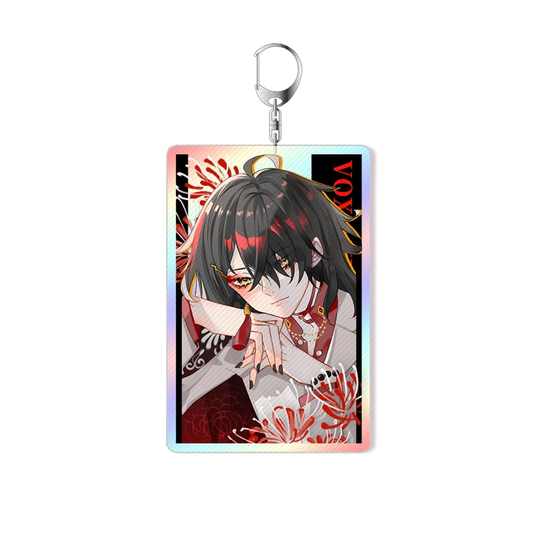 Аниме Рэйнбоу Клаб Люксием Вокс 7 см акриловый брелок 5,8 см двойной флэш значок 18х6 см крестик лазерный билет брошь аксессуары.