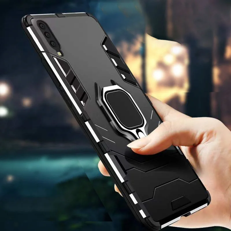 

Samsung A30S For Samsung Galaxy A20s A30s A50s A70s Case Armor PC Cover Metal Ring Holder Case For Samsung A 30s 50s 70s Cover